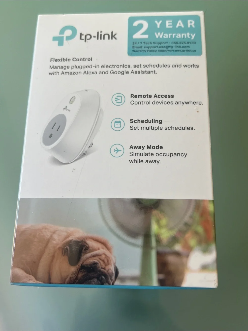 TP-Link Smart Wi-Fi Plug HS100 - White